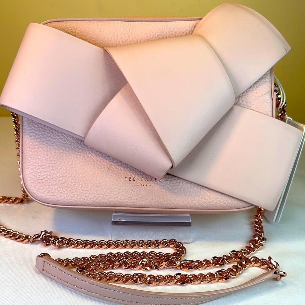 Ted Baker Pink Bow Crossbody Bag